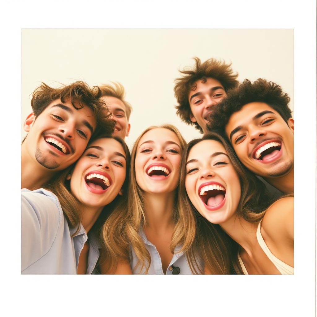 Polaroid divertida: aquele grupo que ocupa o coração