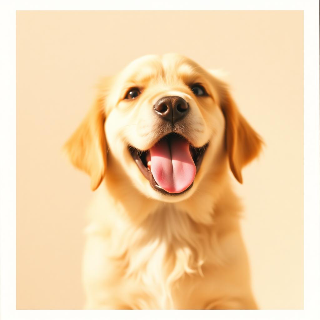 Polaroid divertida: os melhores amigos de quatro patas